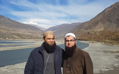 Junaid Jamshed Last Picture in Chitral