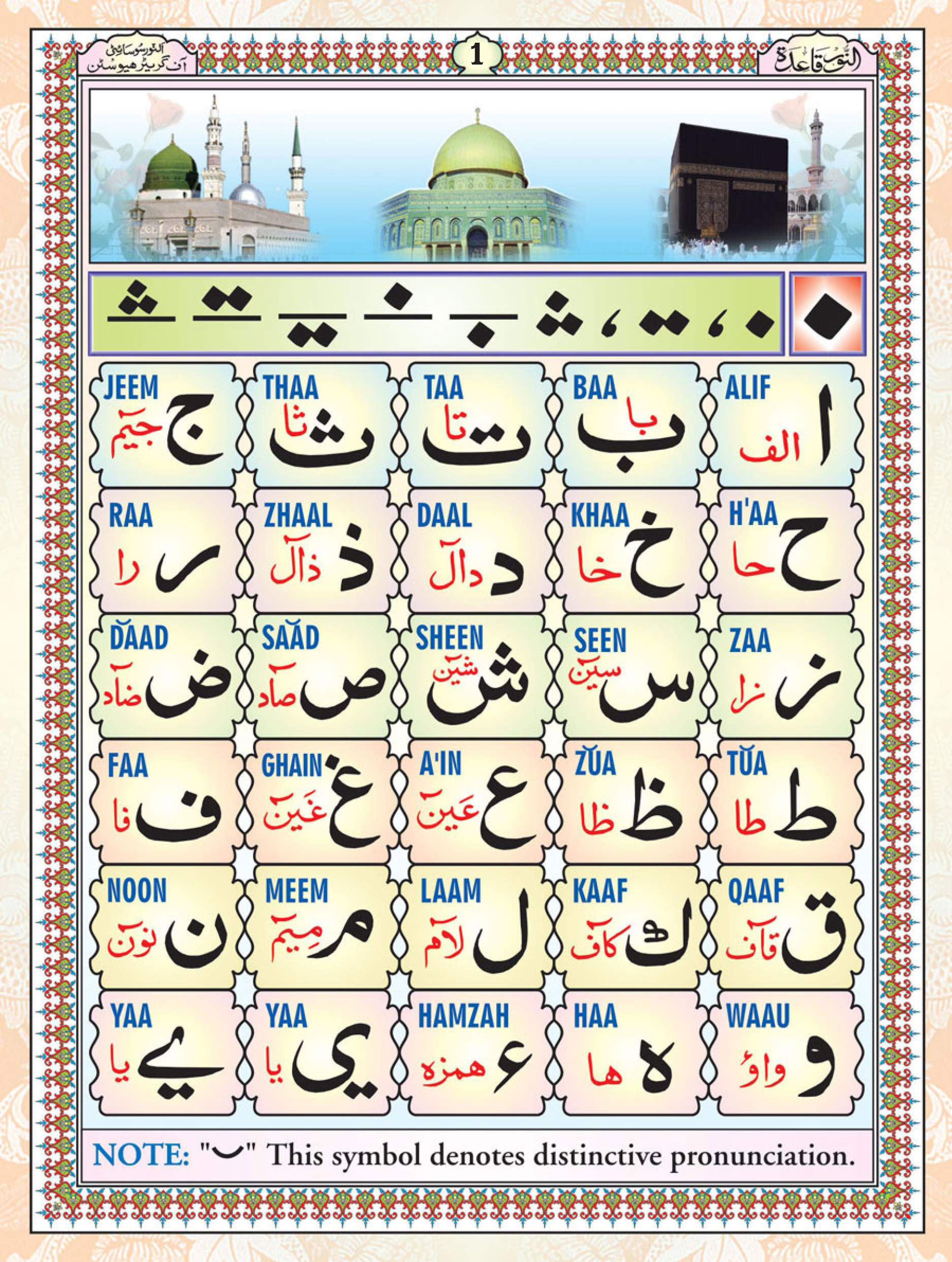 Noorani Qaida Page 1