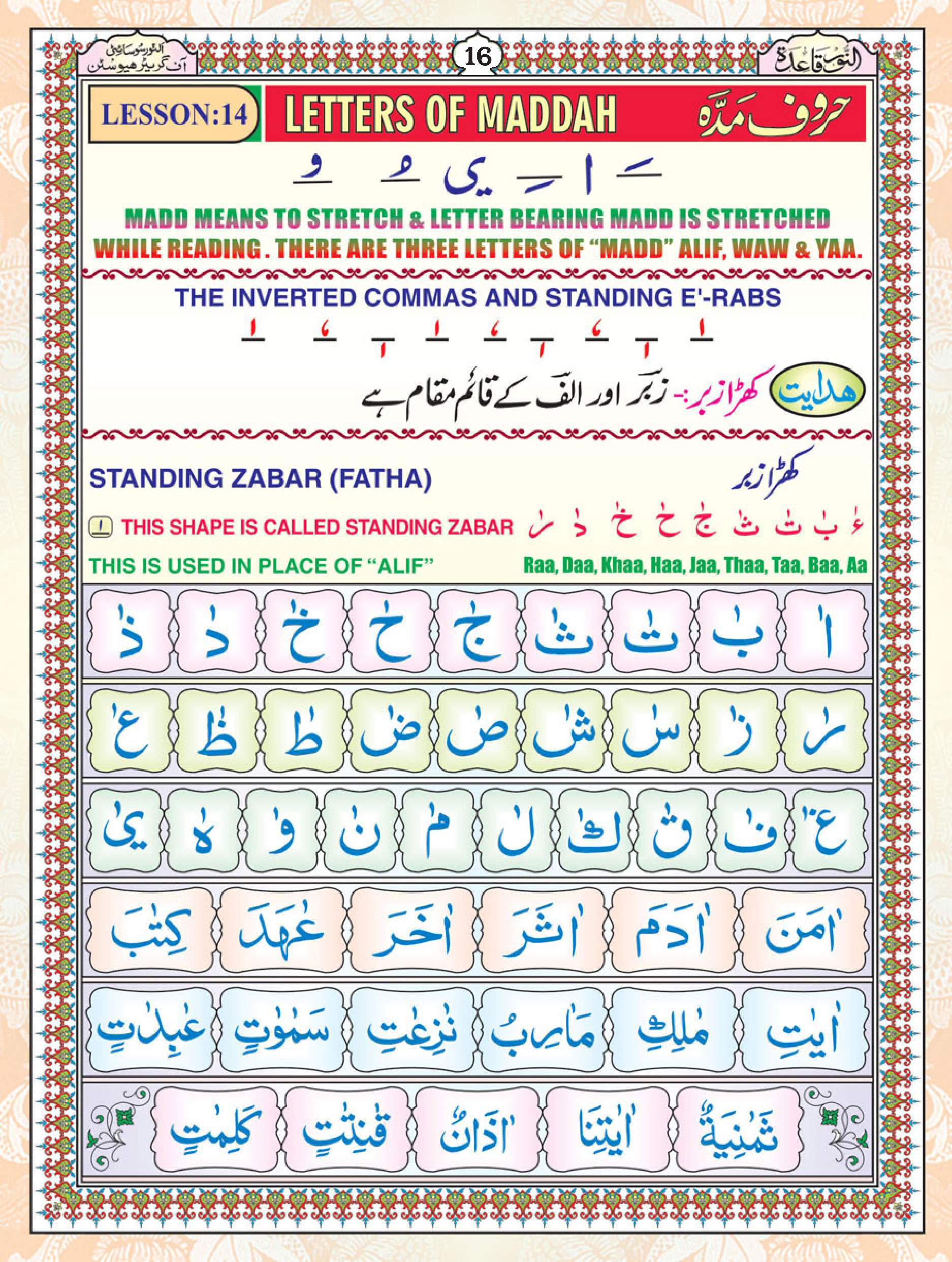 Noorani Qaida Page 16