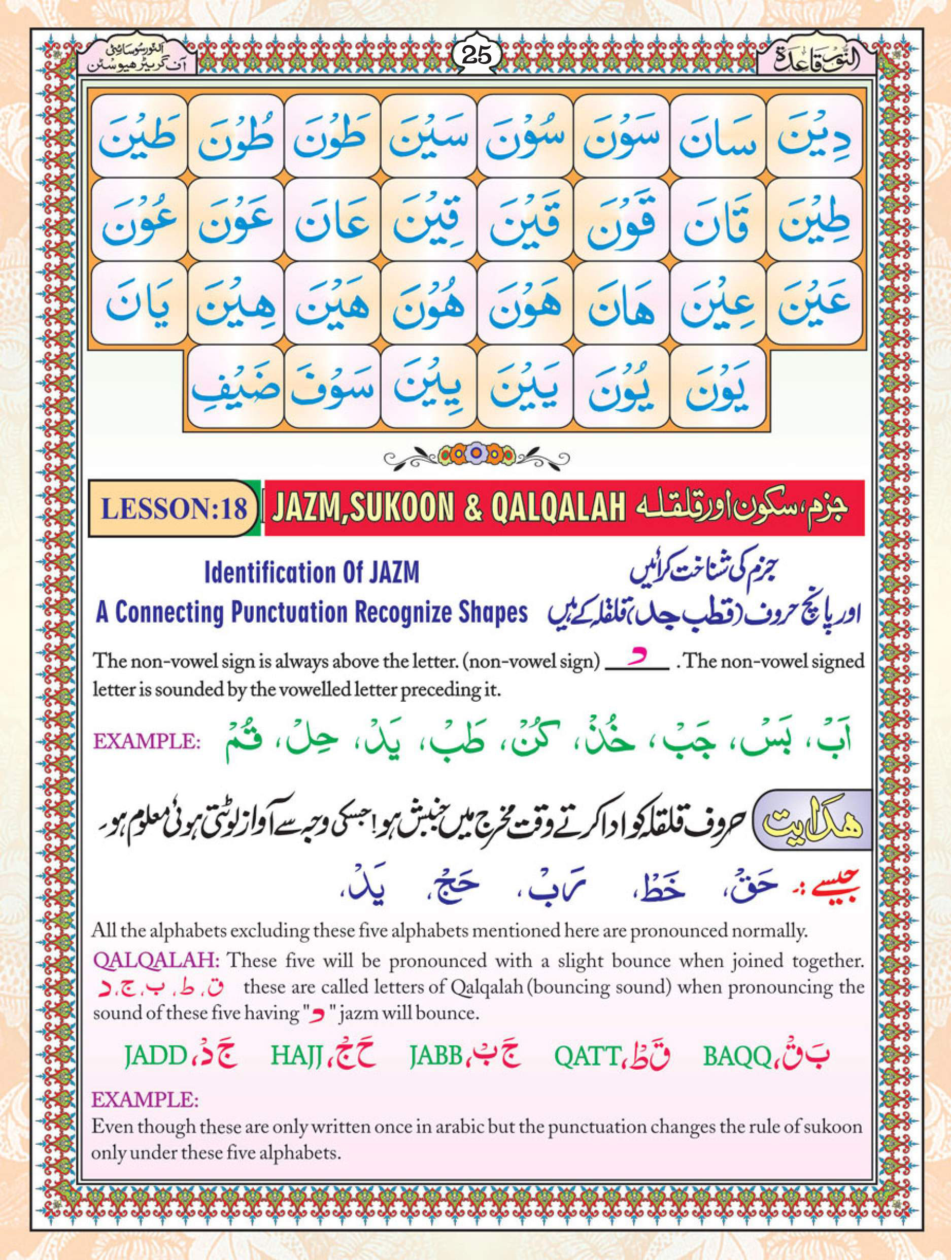 Noorani Qaida Page 25