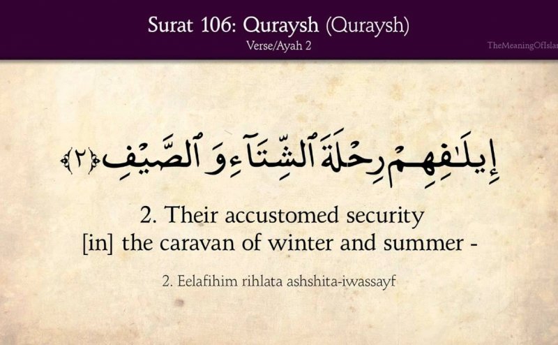 Surah Quraysh