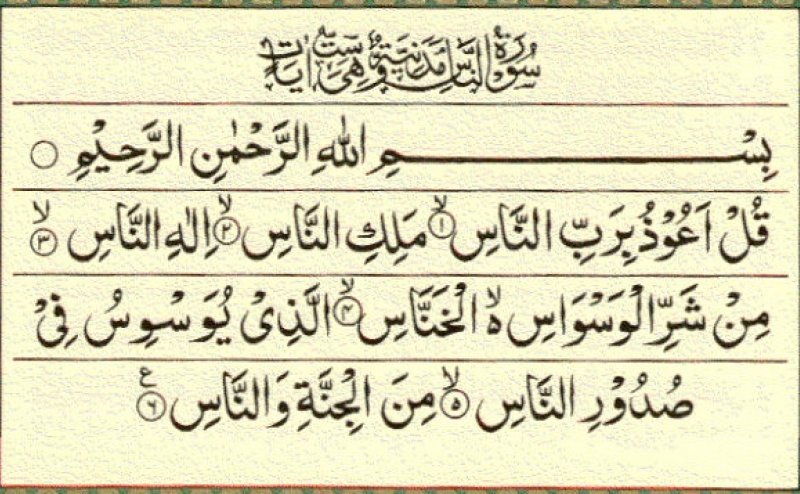 Surah Nas