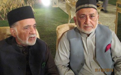 Marghoob Ahmed Hamdani with Mehboob Ahmed Hamdani